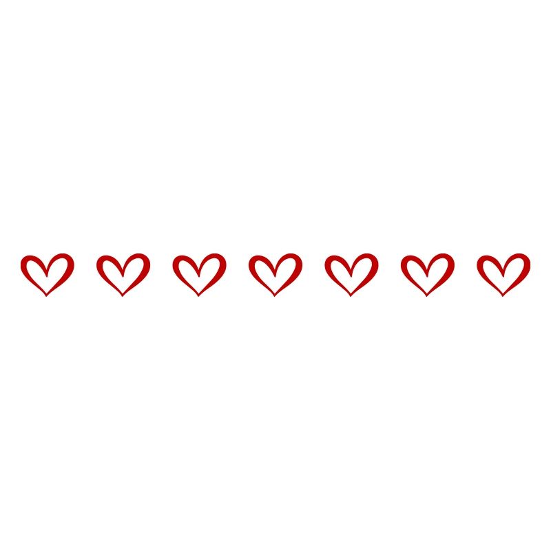 Hearts Line Elements