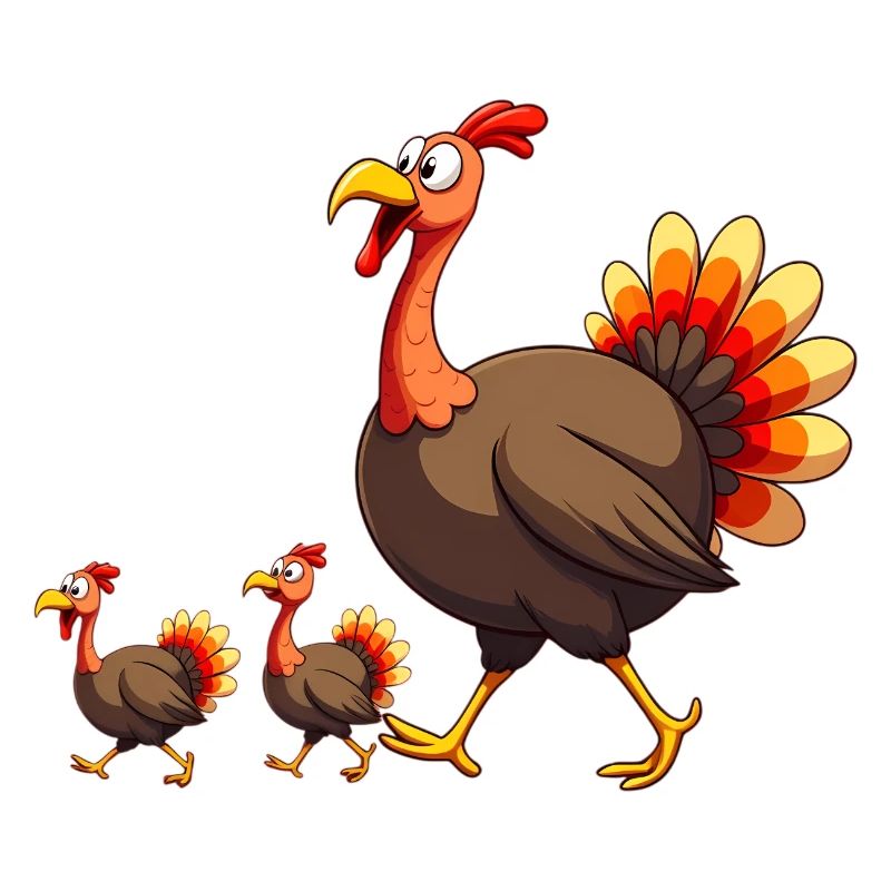 Bébé dinde de Thanksgiving