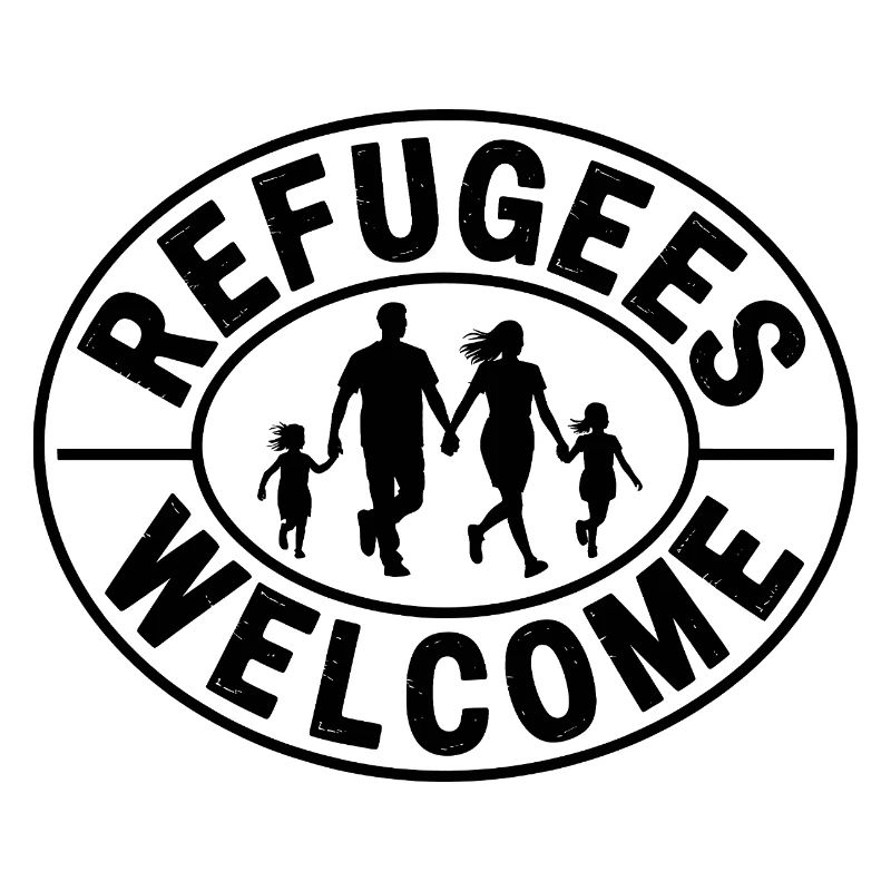 Refugees Welcome - Antifascist Merch