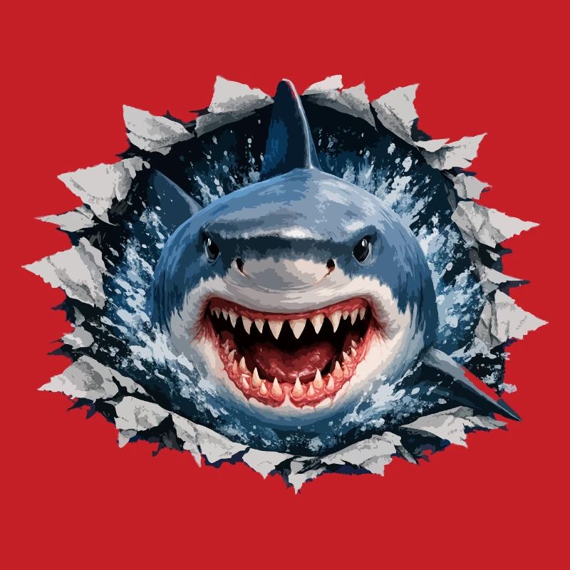 Breaking Shark Outbreak design