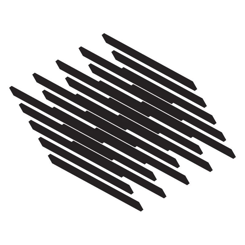 Diagonal Scribble Monochrome Pattern