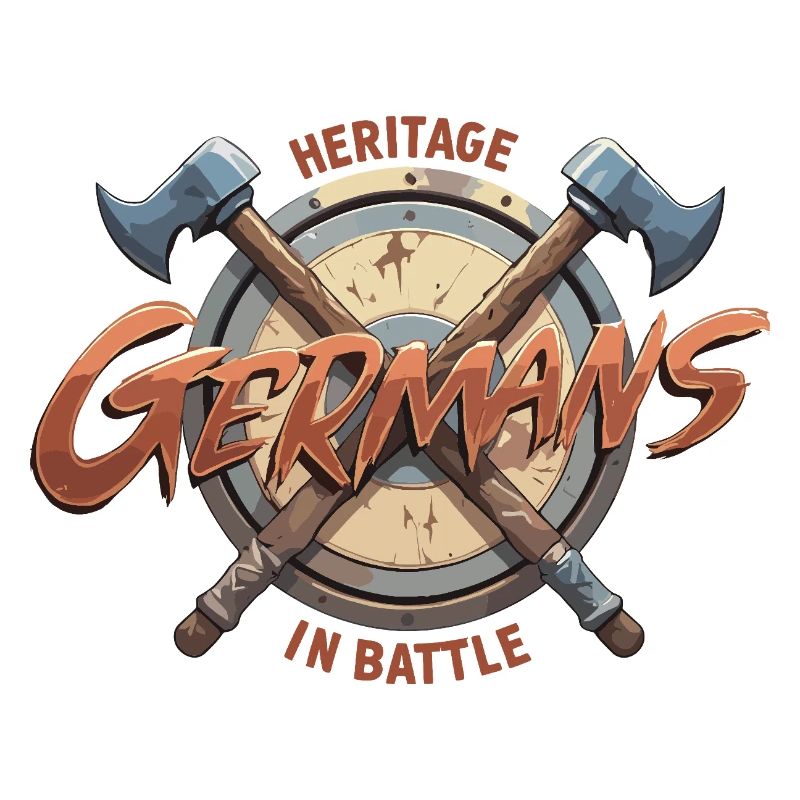 Germans Fight Shield Graphic