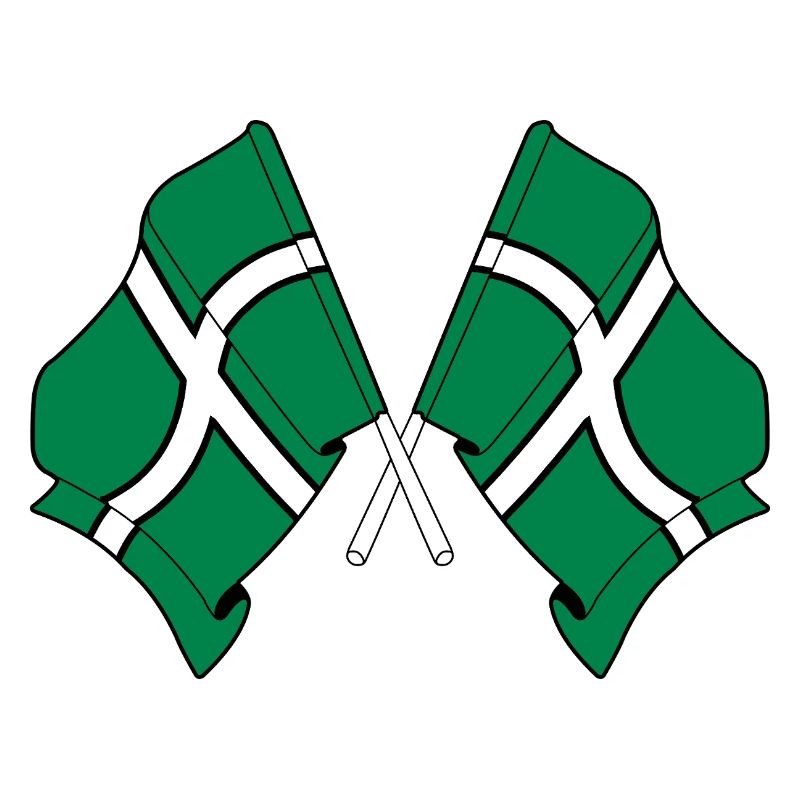 Devon Crossed Flags