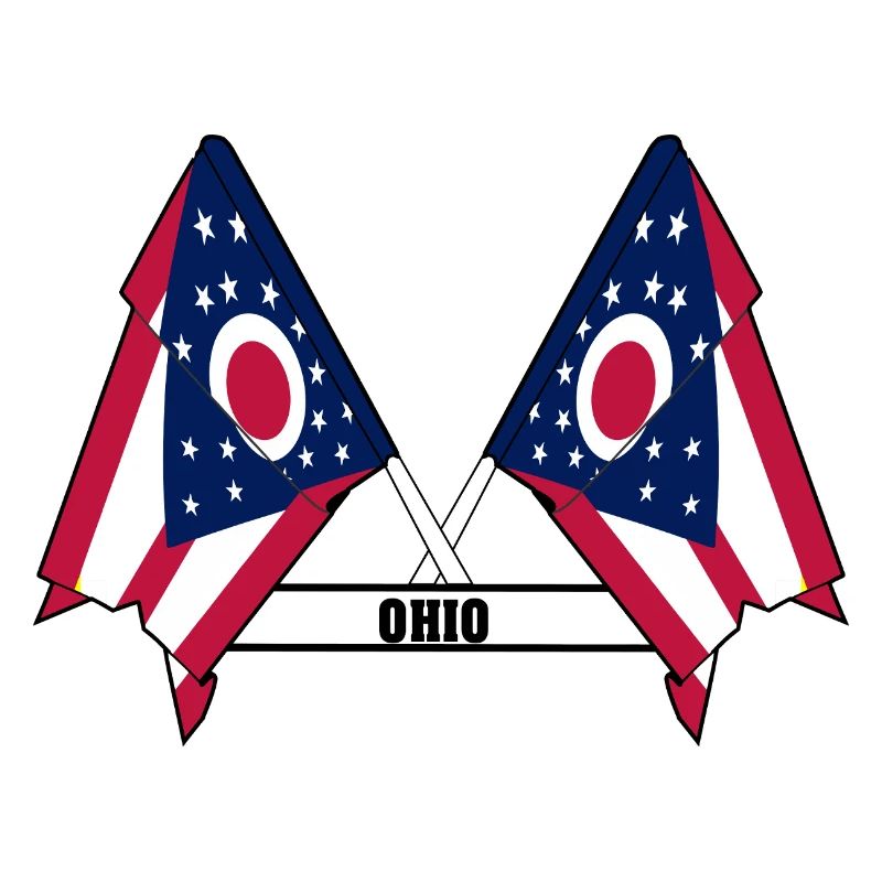 wee flags text OHIO