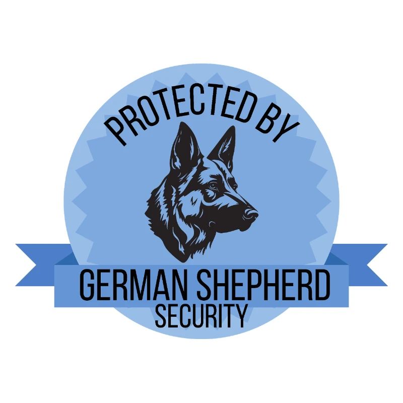 Protected By German Shepherd Security