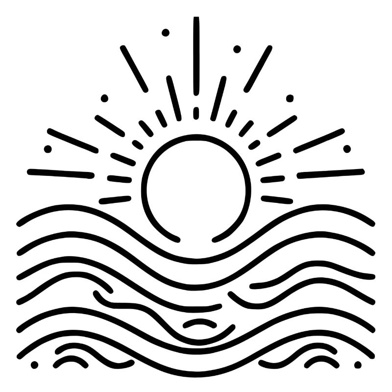 Soleil et mer – Une interaction harmonieuse