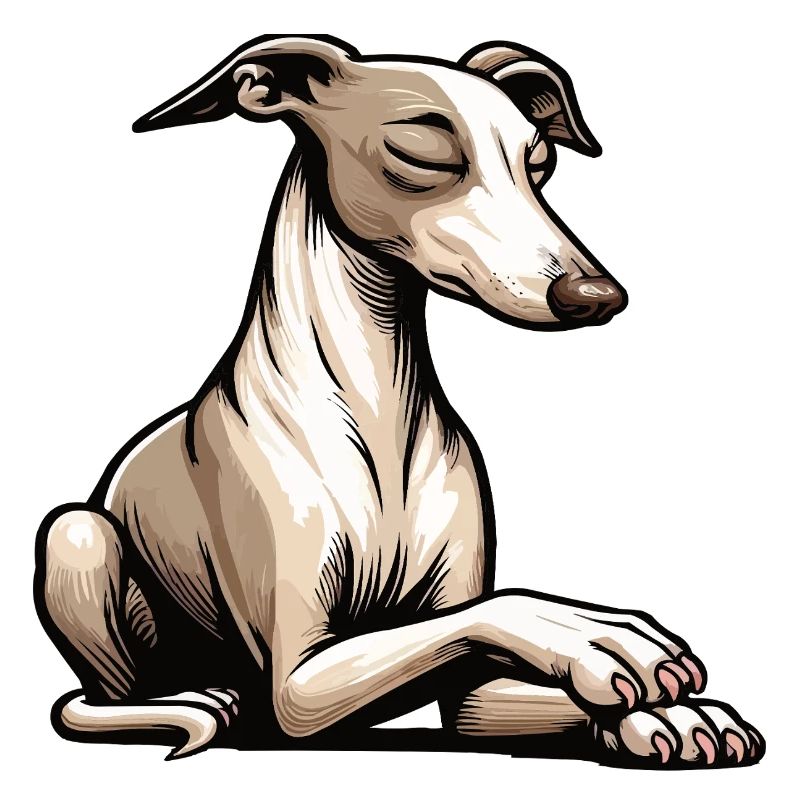 Whippet Greyhound Whippets Propriétaire de lévrier