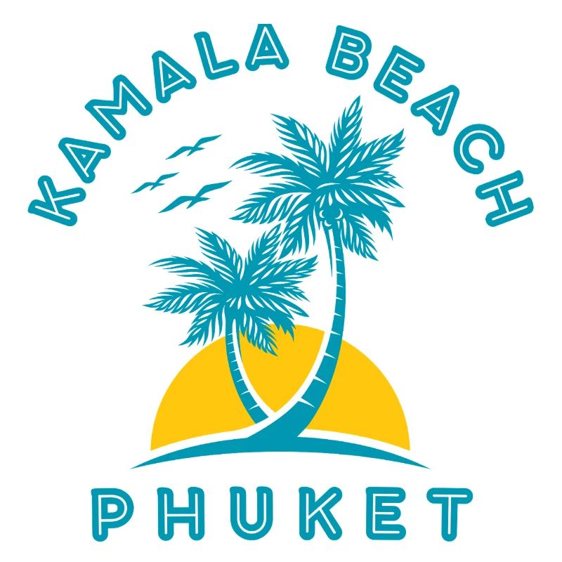 Kamala Beach Phuket Sonnenuntergangspalme