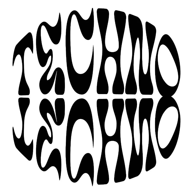 Conception de logo Techno liquid