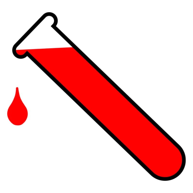 Blood test logo