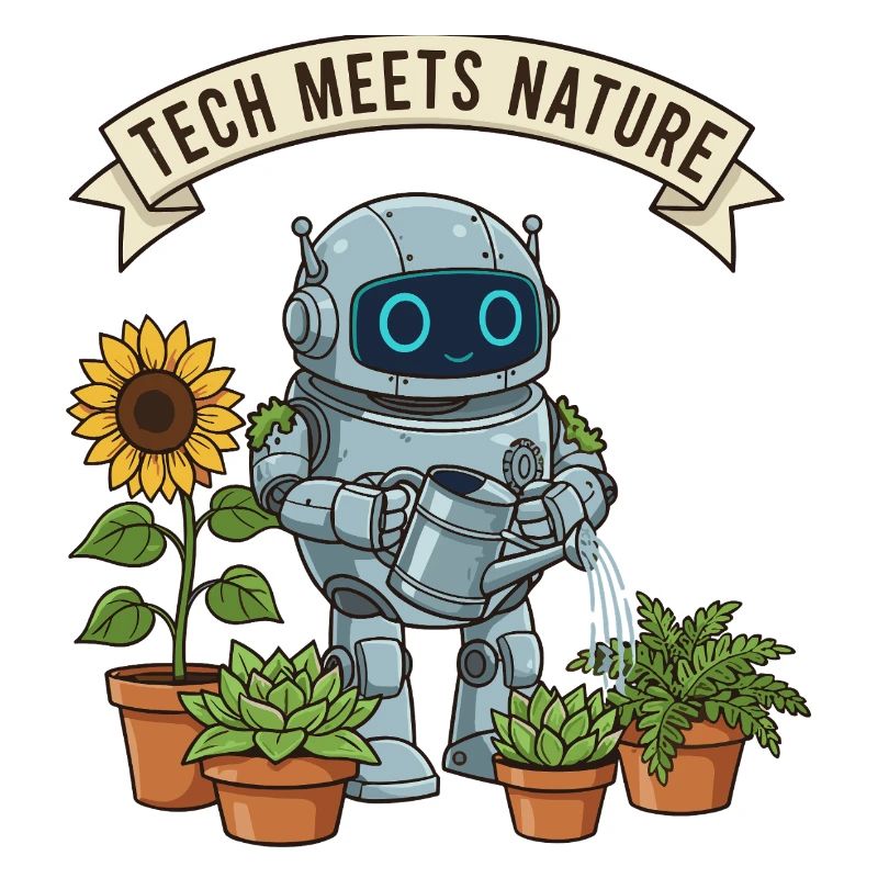 Tech meets nature robot gardener