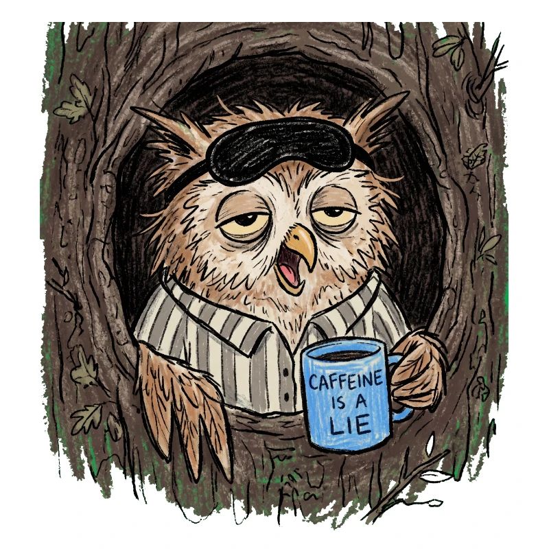 La caféine est un Lie Eule Coffee