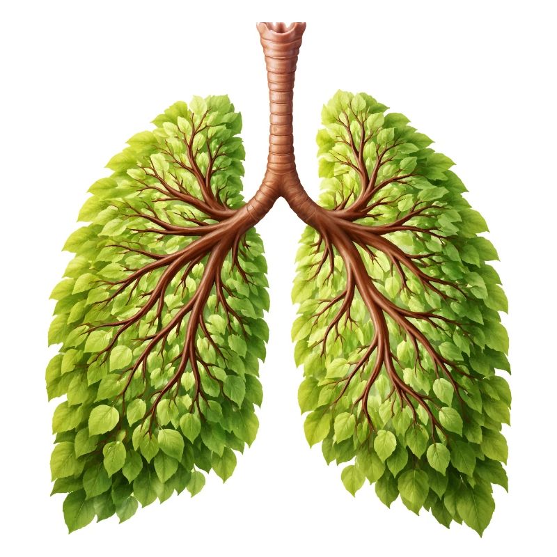 Conception de l’arbre naturel Lung
