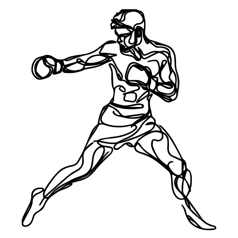 Boxing Drawing