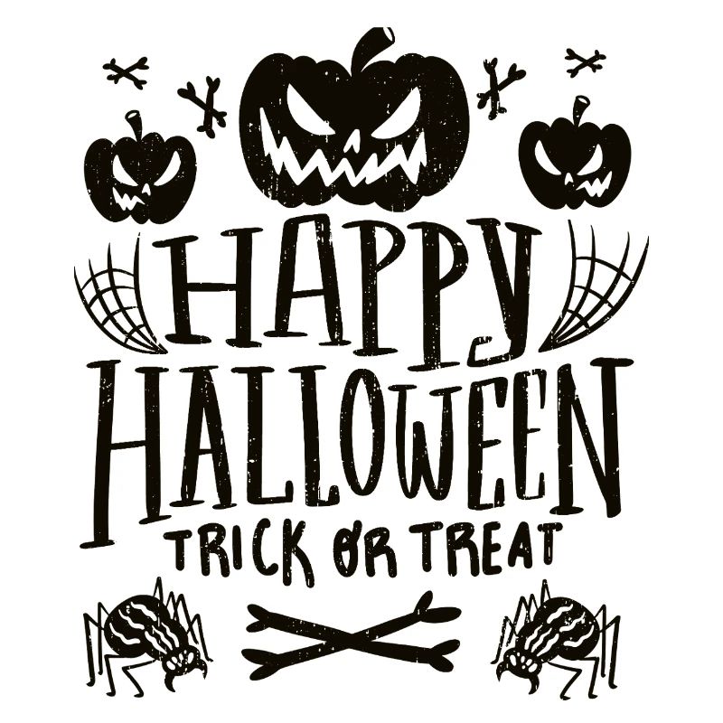 Fröhliches Halloween-Süßes oder Saures