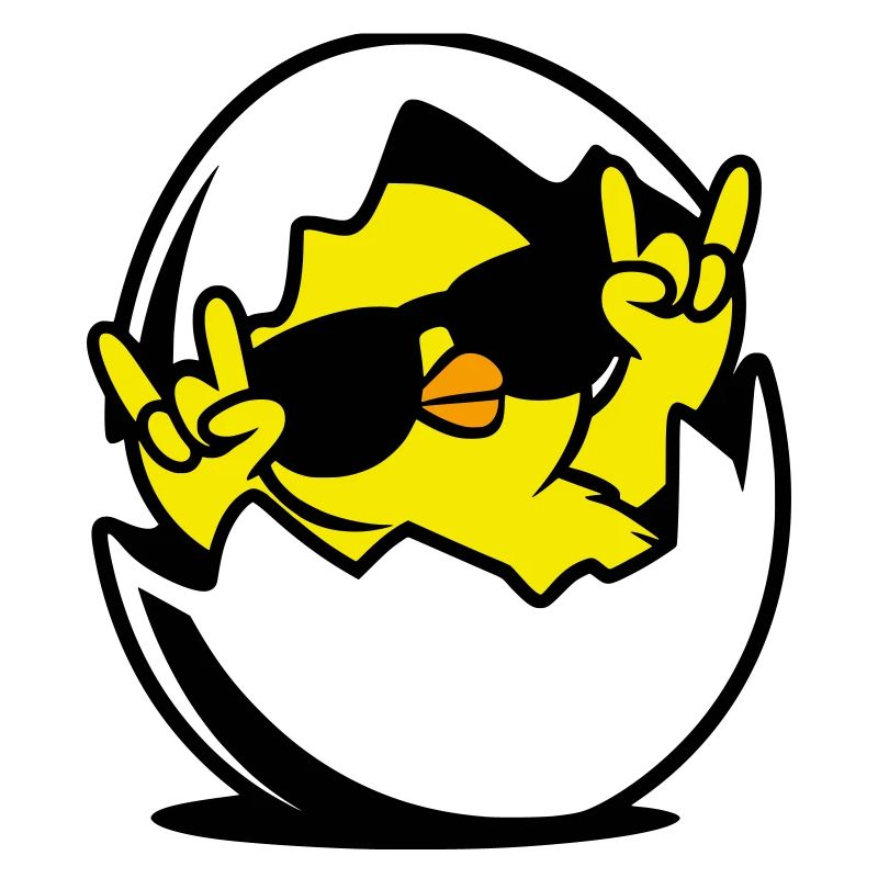 Rock Chick – Cool Chick dans un œuf