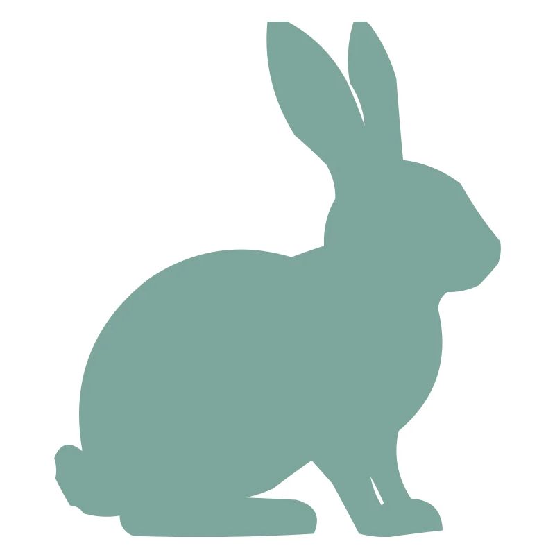 Silhouette de lapin