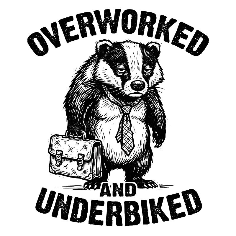 Overworked and Underbiked – Dachs mit Bürostress