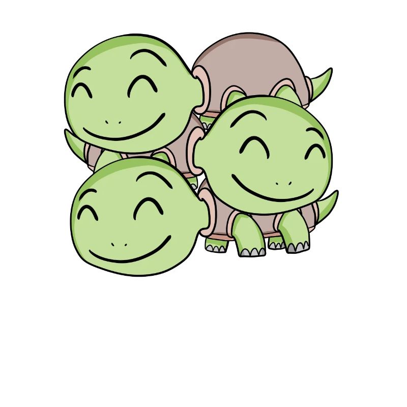 Cute turtles - turtle