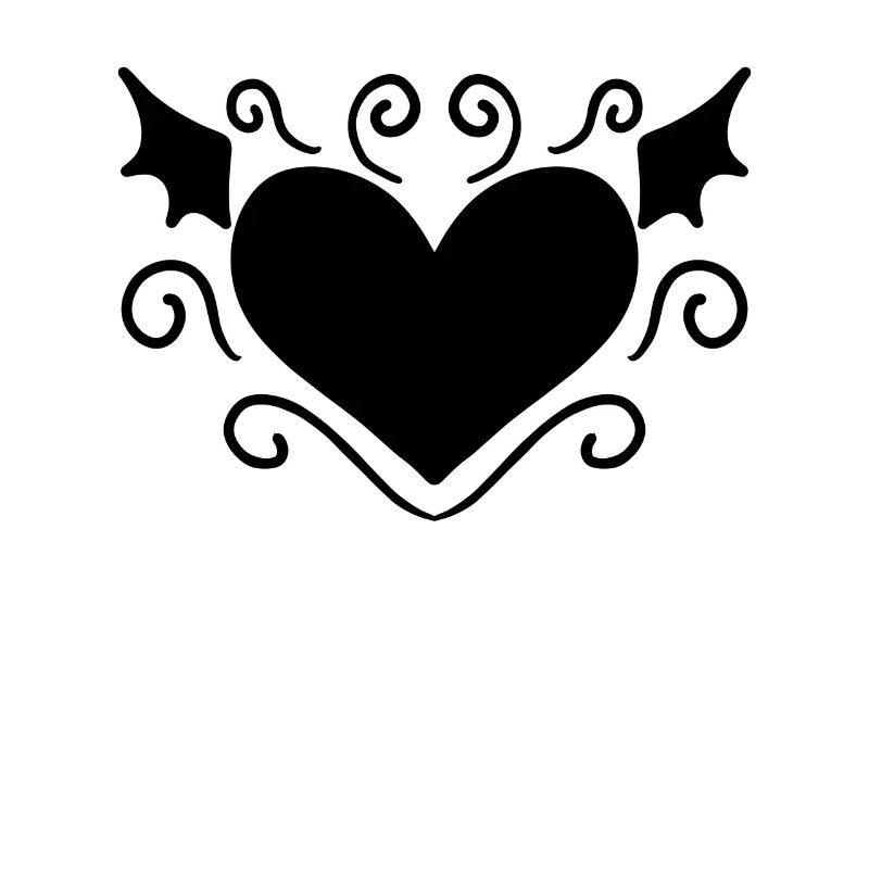 Herz Schwarz