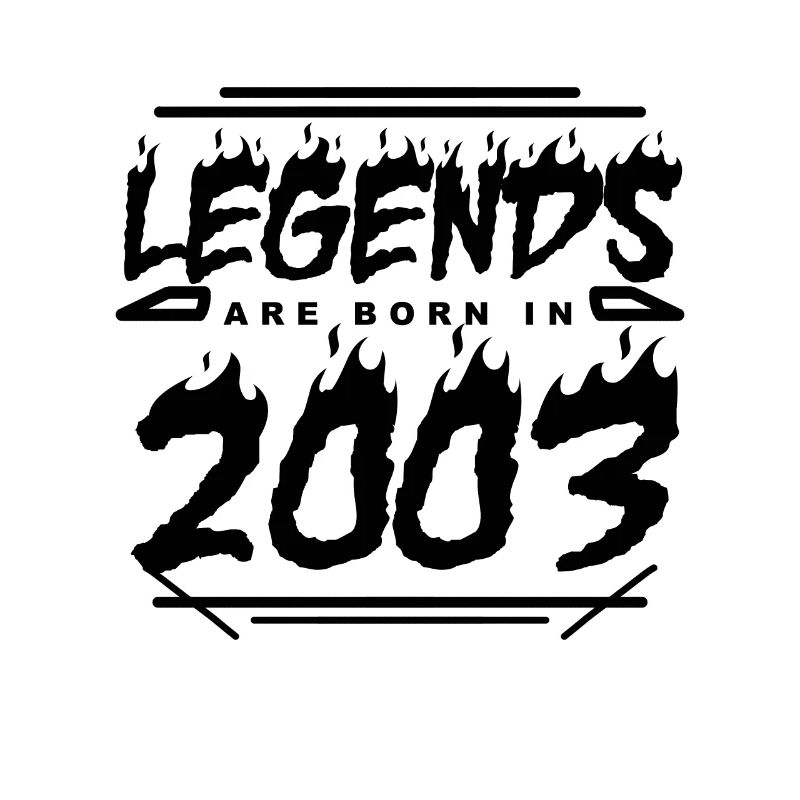 Légende 2003 - Année 2003 - Année de construction 2003
