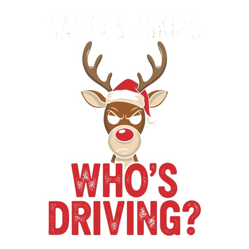 Reindeer asks: Who drives