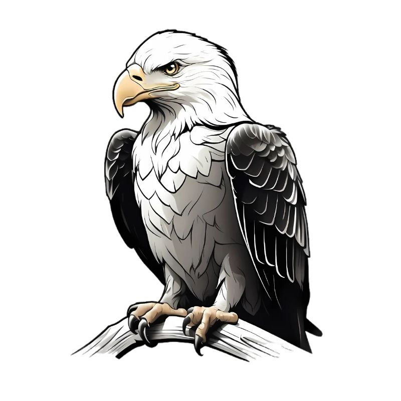 Eagle Portrait Powerful