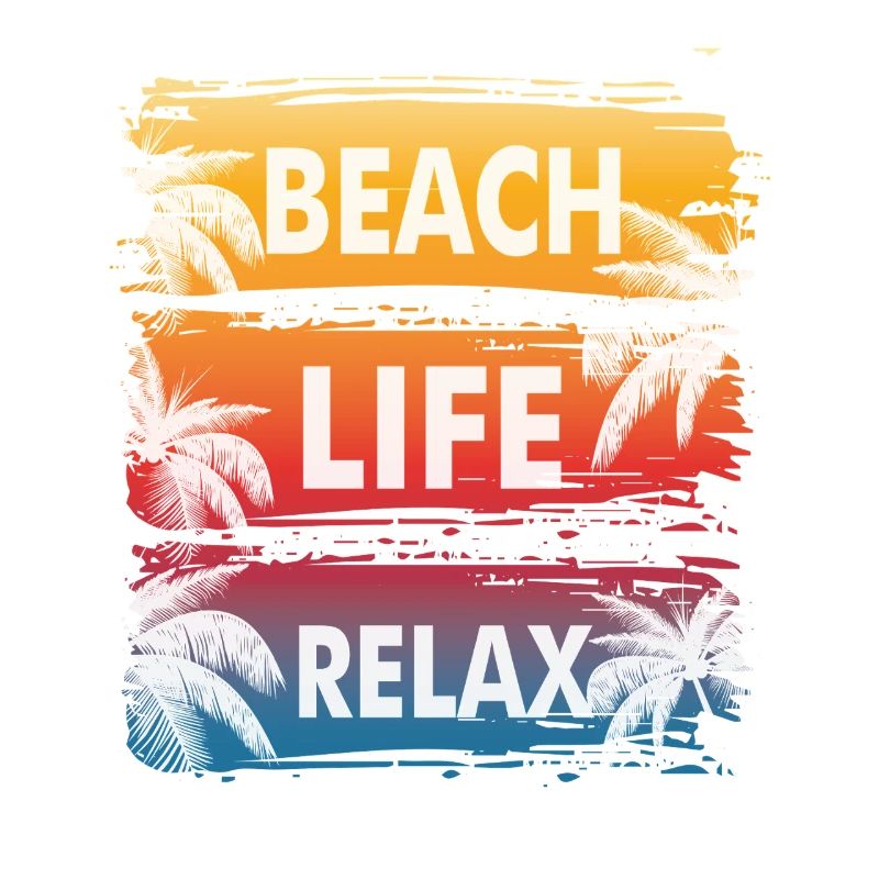 Vie de plage Gradient Relax