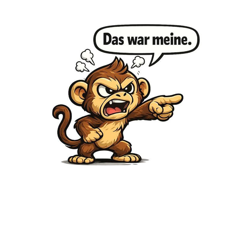 Monkey Humor Funny Saying Gift