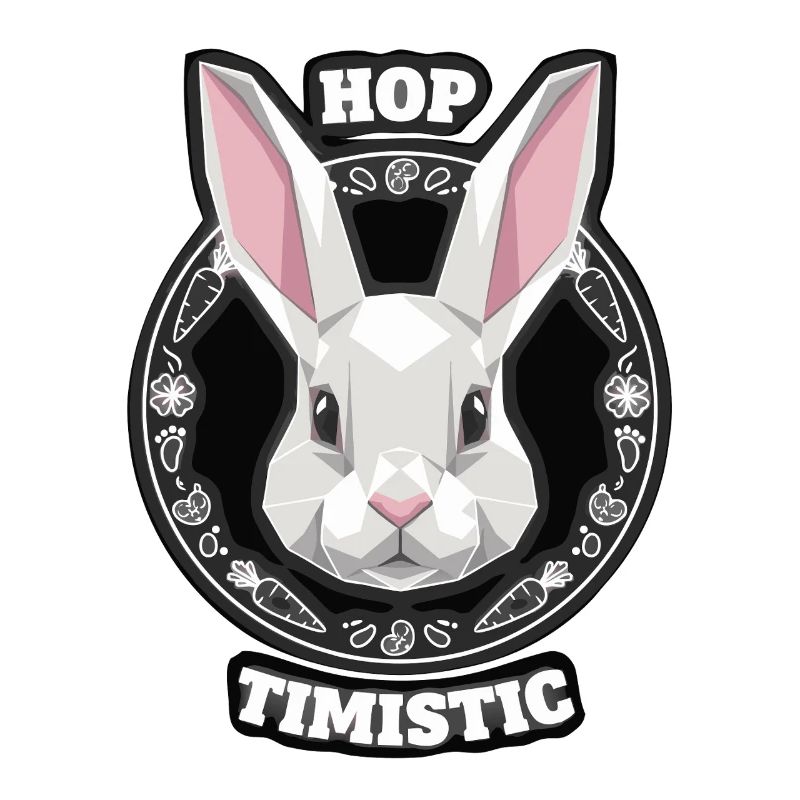Bunny Hoptimistic Easter Rabbit