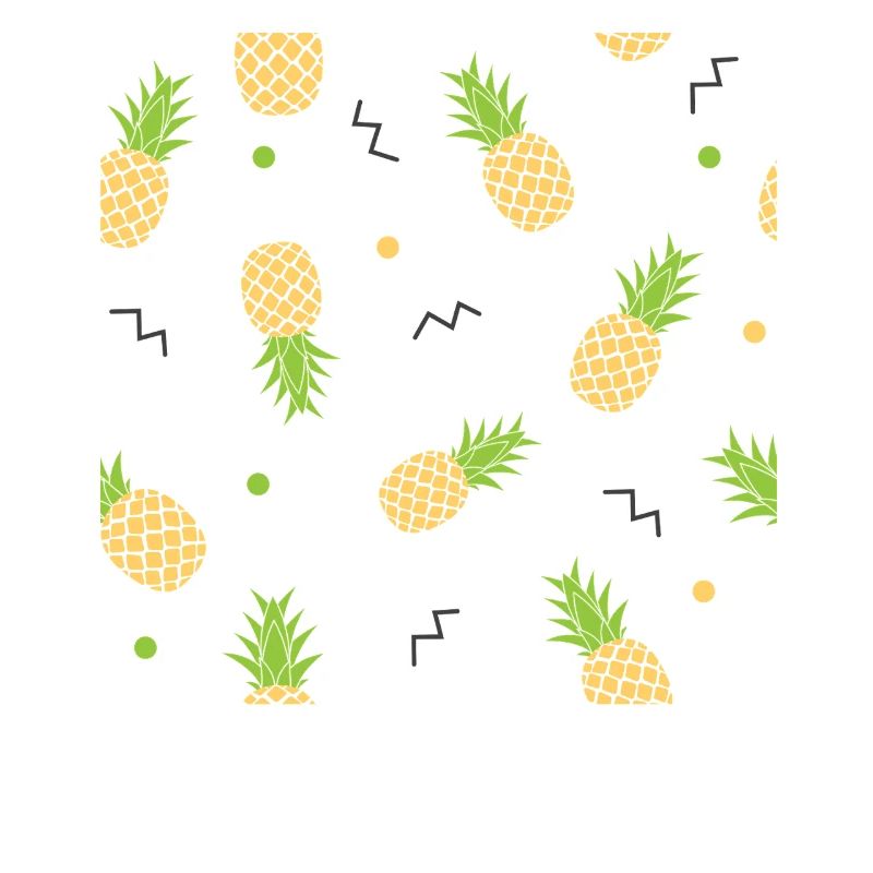 pineapple yellow pattern