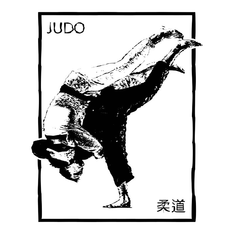 Judo – Technique de lancer avec style japonais