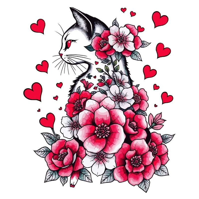 Chat blanc