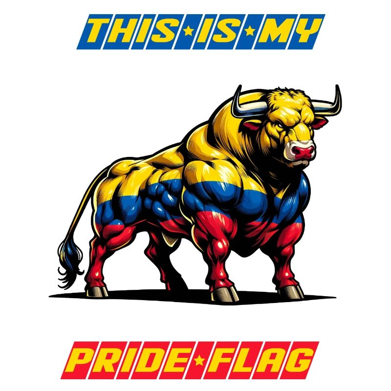 C'est mon fier drapeau, la Colombie
