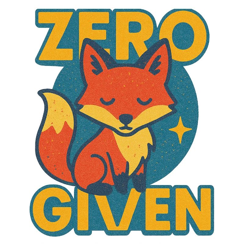 Zero Fox mit Logo