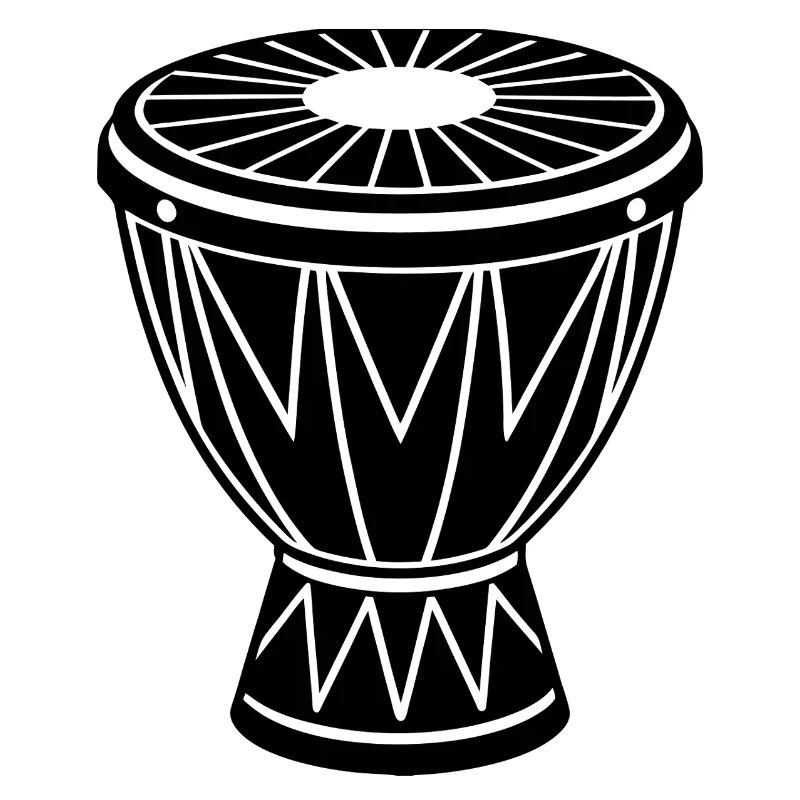 African conga drum