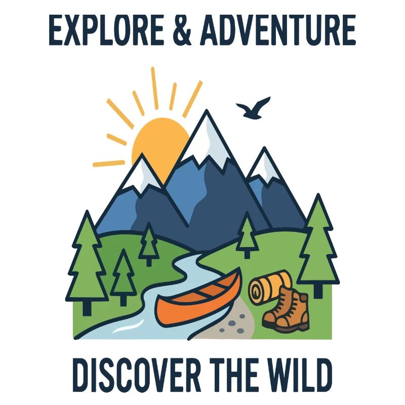 Explore Adventure Discover The Wild Canoe