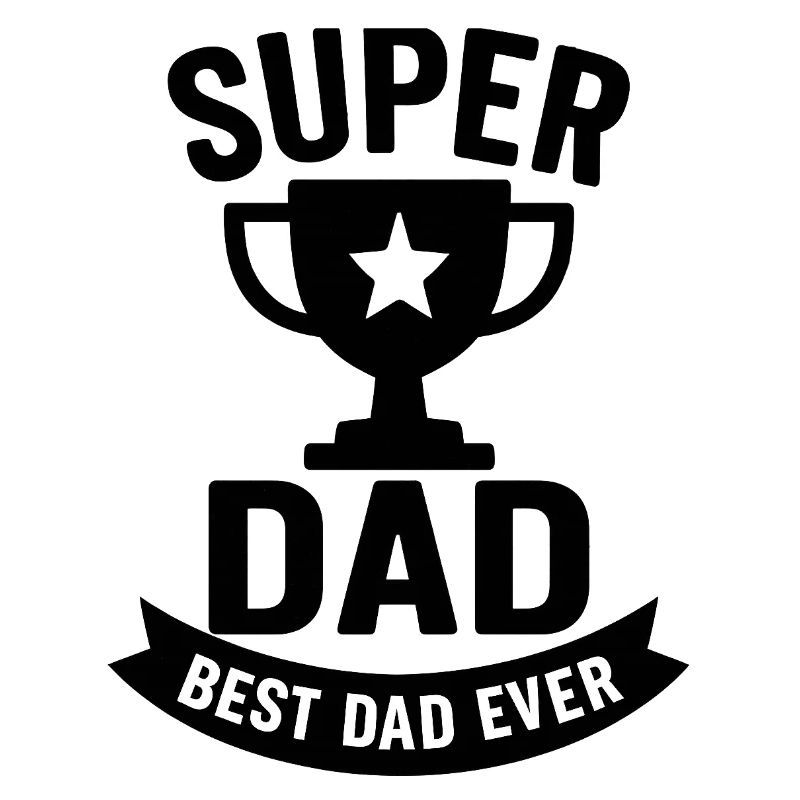 Conception du trophée Super Papa