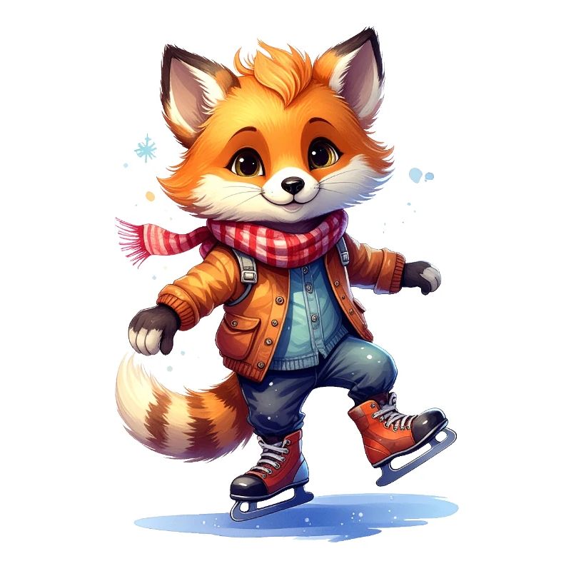 Fox skating
