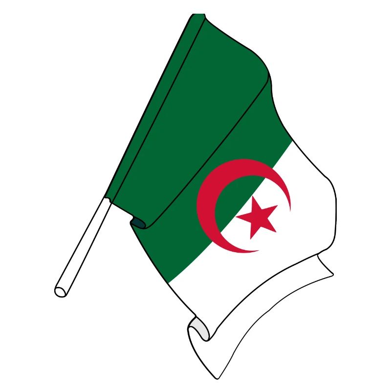 Flag Algeria
