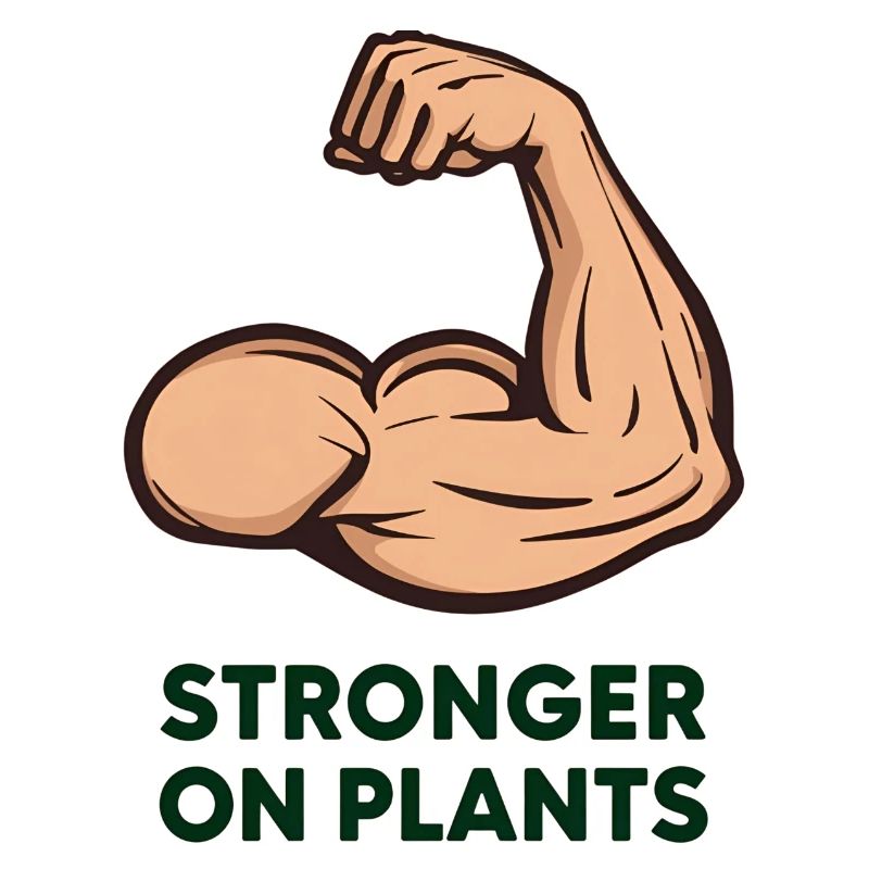 Stronger on Plants – Retro Gym Arm &amp; Biceps
