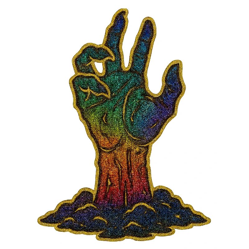 Rainbow Hand Halloween