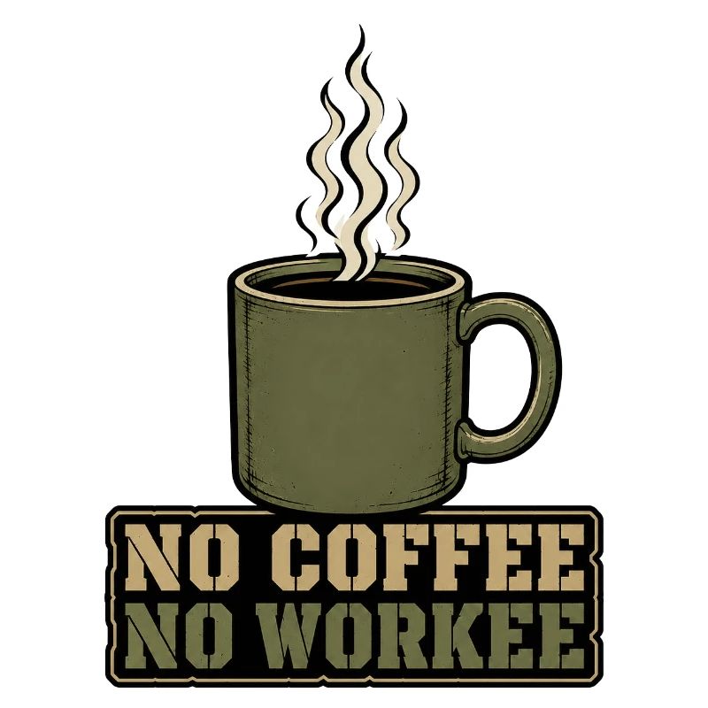 pas de café pas de workee