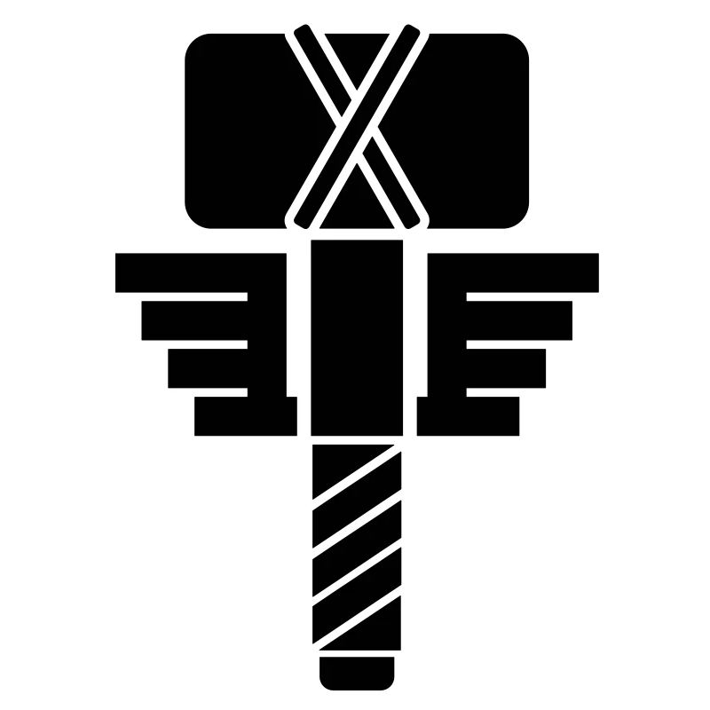 Thor Hammer – Wikinger Mjölnir Comic Superheld