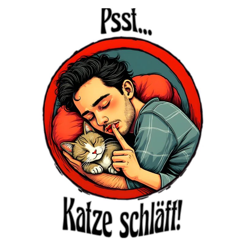 Katze schläft