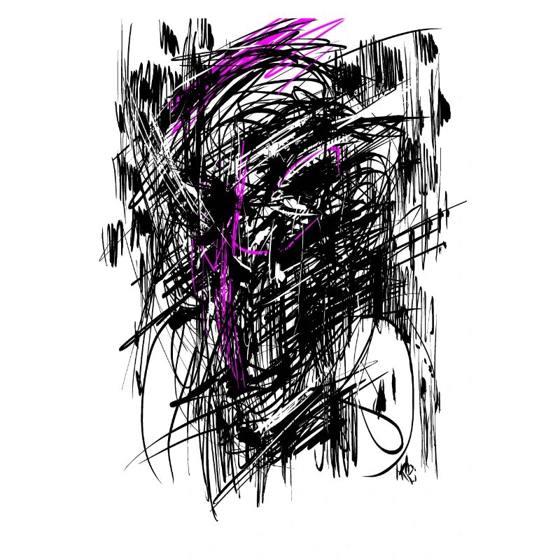 Nosferatu Horror Monster Abstract