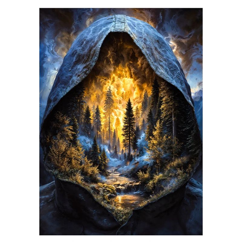 Forêt de l’Enfer à capuchon