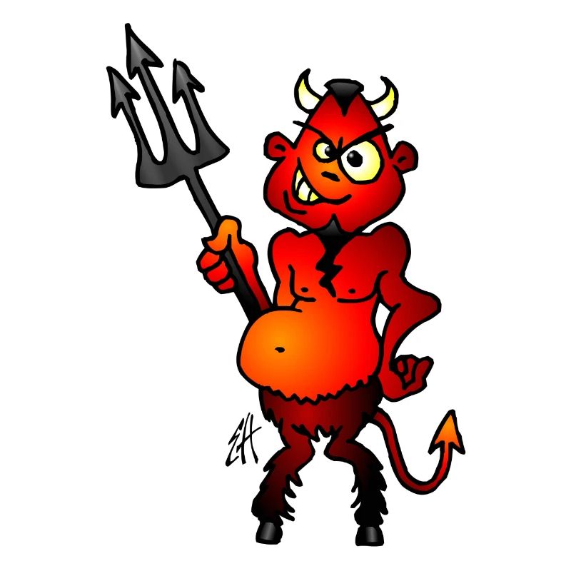 Fat red devil