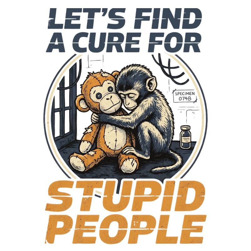 Lets find a cure for stupid people Monkey Punch