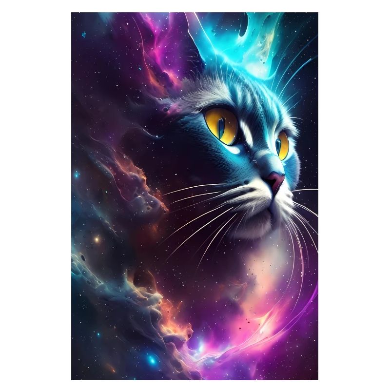 Chat dans l’espace